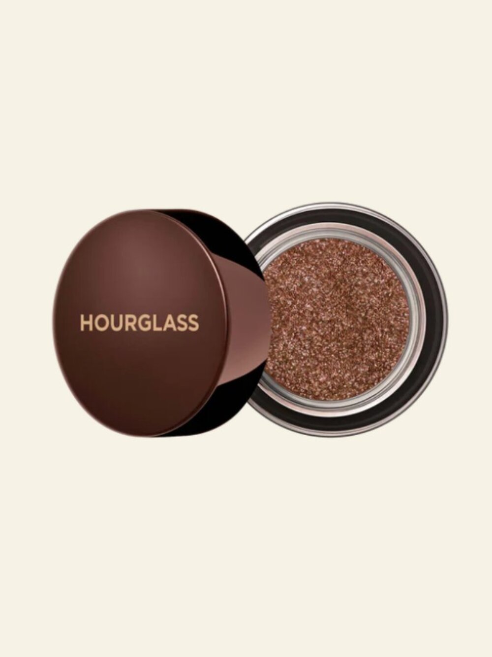 Hourglass Scattered Light Glitter Eyeshadow | Ray (deep champagne)